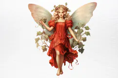 Vintage Christmas Cinema Clipart PNG Product Image 4