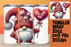 CUSTOM 20oz Tumbler Template for Gifts , Gnomes Product Image 1