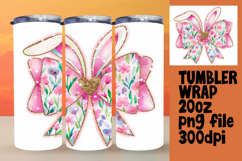 VIBRANT 20oz Gift Tumbler Design , Easter Bunny Product Image 1