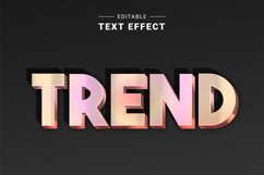 Editable Text Effect for Illustrator. Vector Graphic styles Product Image 1