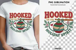 Christmas crochet png design for T-shirts Product Image 4