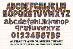 Basketball sport alphabet clipart, basketball letters doodle Product Image 4
