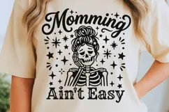 Momming Ain't Easy Svg, Mom life Svg, Tired Mom Svg. Product Image 5