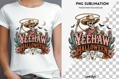 Western gothic halloween png design for T-shirts Product Image 4