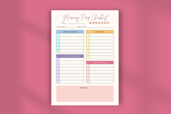 Pastel Teacher Morning Prep Checklist | Editable Canva Templ Product Image 4
