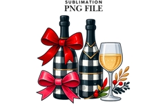 Holiday drinks png design for T-shirts Product Image 1