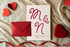 Lush Valentine is a Valentine’s Day Script font Product Image 5