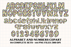 Construction Alphabet Clipart, construction letters doodle Product Image 4