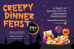 Grim Hollow is a Halloween decorative font Product Image 3