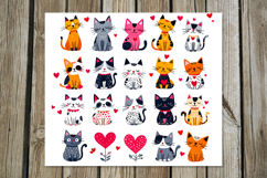 Valentine cat | 4 love Skinny tumbler designs Product Image 4