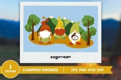 Camping Gnomes SVG Bundle | Hiking | Fishing Product Image 5