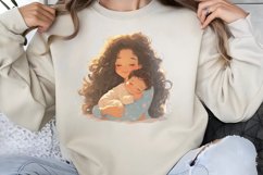 Watercolor Sisterhood Clipart PNG Product Image 1