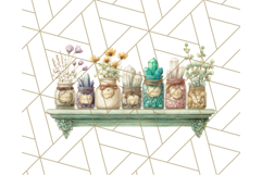 Enchanted Garden Healers Clipart PNG, Animal Plant Png Product Image 4