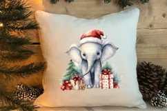 Christmas Farm Animals Clipart, Christmas PNG Product Image 4