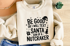 Be Good or I will text Santa Svg | Christmas svg | Shirt Svg Product Image 4