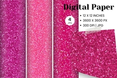 pink glitter Background Wallpaper Sparkles Digital Paper_36 Product Image 1