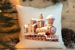 Watercolor Santa Claus Sublimation Clipart, Santa PNG Product Image 4