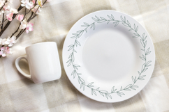 Wildflowers form round frames SVG| Botanical wreaths Product Image 5