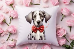 Cute Valentine Dog Clipart, Valentines Day Dog Clipart Product Image 4
