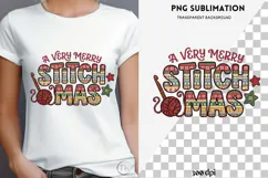 Christmas crochet png design for T-shirts Product Image 4