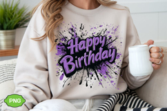 Happy Birthday PNG Design Sublimation | Happy Birthday Product Image 4