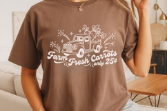 Farm Fresh Carrots Svg, Easter Truck Svg, Easter Carrots Svg Product Image 5