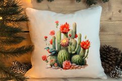 Western Christmas Watercolor Clipart Product Image 4