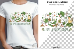 Lucky goose png design for T-shirts Product Image 4