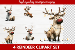 Whimsical Christmas Clipart | Cute Festive Holiday PNG Illus Product Image 1