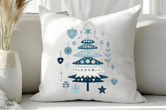 Scandinavian Christmas Tree Sublimation - 4 Variations Product Image 4