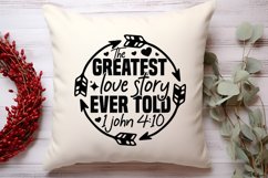 Christian Valentines SVG Bundle, Valentine's Day SVG Product Image 3