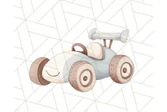 Kid’s Toy Clipart, Nursery Decor Png, Trucks, Rockets, Cars Product Image 4