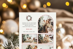 Editable Arch Christmas Card Photo Template Product Image 4