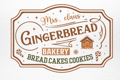Christmas Gingerbread SVG Designs Product Image 4