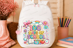 100 Days Of School Back To School PNG Design 100 days PNG Product Image 4