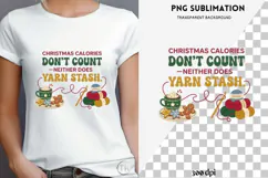 Christmas crochet png design for T-shirts Product Image 4