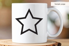 Star Outline SVG Product Image 4