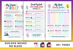 2027 Habit & Goal Setting Workbook Product Image 4