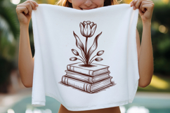 Reading Books Flowers Product Image 4