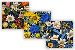 Urban Wildflowers Seamless Floral Pattern Set | Spring Product Image 4