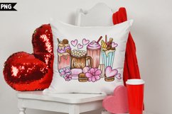 Coffee Valentine Png - Valentines Day - Love PNG Product Image 4