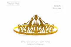 Crown svg Princess crown svg Tiara svg Birthday crown svg Product Image 5