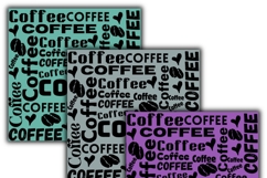 coffee digital papers, Coffee pattern, Coffee background Product Image 3