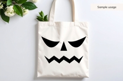 Angry Jack O Lantern Face SVG Product Image 4