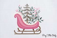 Pastel Christmas Clipart PNG Product Image 1