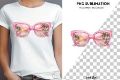 Summer glasses png design for T-shirts Product Image 4