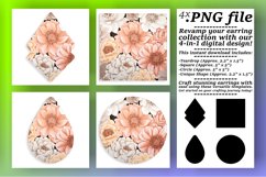 Teardrop Treasures: Boho Flower Earring Collection Product Image 1
