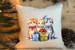 Cat Christmas Cat Art for Holiday Clipart Product Image 3