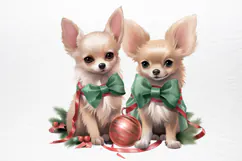 Christmas Baby Animals Clipart PNG Product Image 4