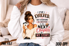 I Have Evolved PNG Cozy Next Chapter PNG Product Image 4